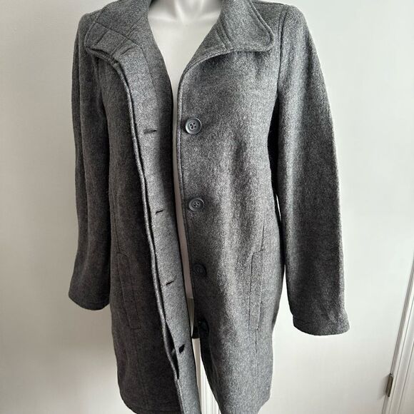 Gray 100% Winter Coat, Size XL, L.L. Bean - Picture 7 of 10
